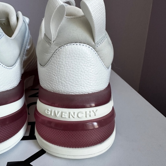 Givenchy Giv 1 Leather And Mesh Sneakers - Picture 9 of 16